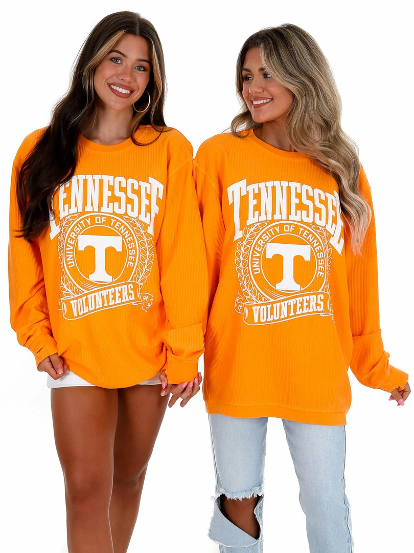 Best Sale ๐ Pressbox Tennessee Big Country Corded Sweatshirt Graphic Tees ๐คฉ 1 Pressbox Tennessee Big Country Corded Sweatshirt Graphic Tees