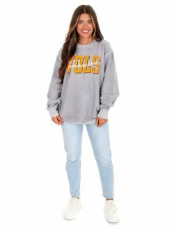 Pressbox Graphic Tees Tennessee Everest Corded Sweatshirt