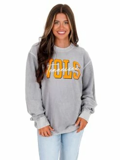 Pressbox Graphic Tees Tennessee Everest Corded Sweatshirt