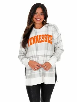 Best Sale 🌟 Pressbox University Of Tennessee Canyon La Jolla Plaid Pullover Apparel 🥰 11 Pressbox University Of Tennessee Canyon La Jolla Plaid Pullover Apparel