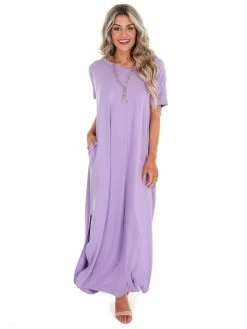 Apparel-Curvy Girl Curvy Wherever You Are V-Neck Maxi Dress