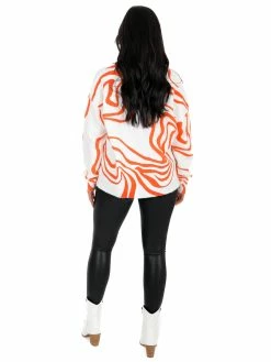 The Vintage Shop All Game Swirl Sweater Apparel