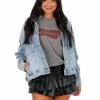 Veveret Outerwear La La Land Oversized Denim Jacket
