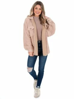 Deals ๐ Wishlist Only Choice Teddy Bear Shacket Tops โญ 43 Wishlist Only Choice Teddy Bear Shacket Tops