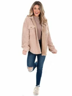 Deals ๐ Wishlist Only Choice Teddy Bear Shacket Tops โญ 45 Wishlist Only Choice Teddy Bear Shacket Tops