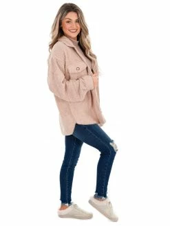 Deals ๐ Wishlist Only Choice Teddy Bear Shacket Tops โญ 46 Wishlist Only Choice Teddy Bear Shacket Tops