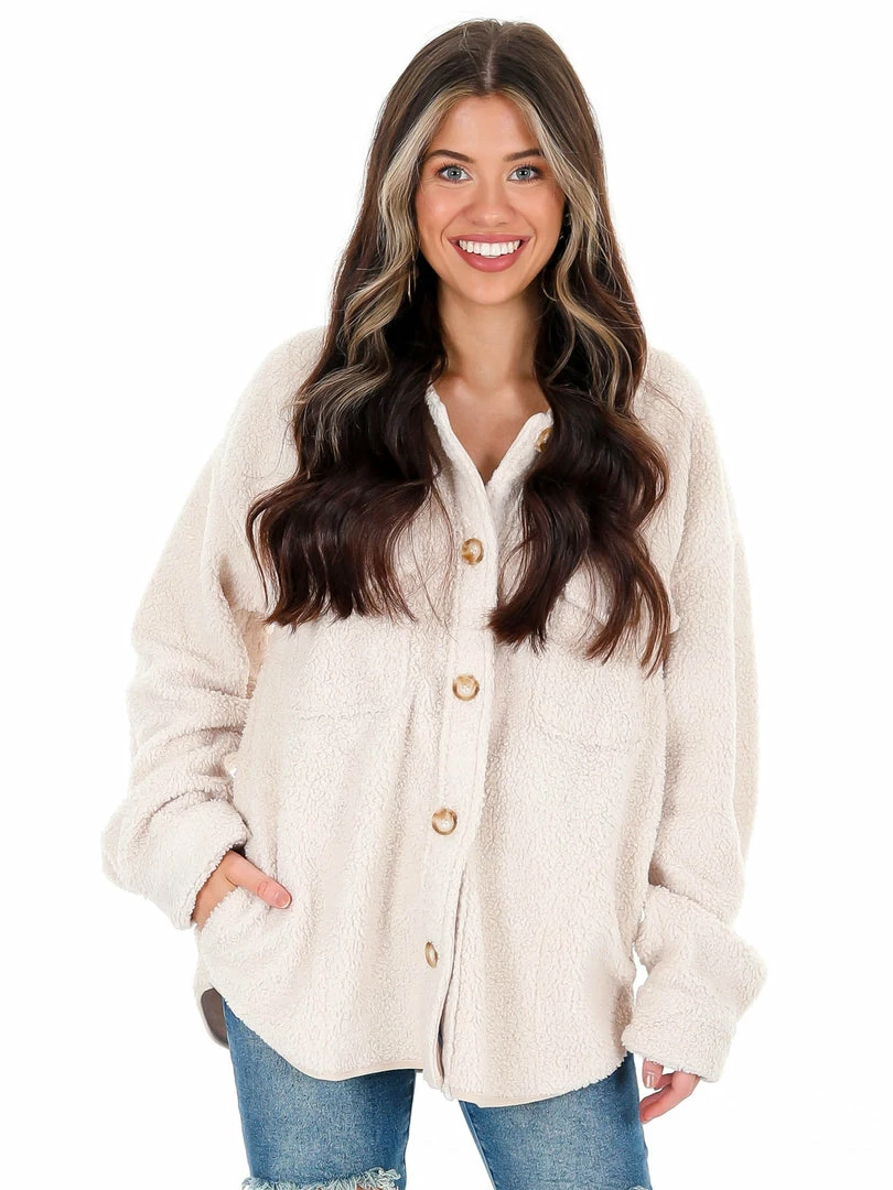 Deals ๐ Wishlist Only Choice Teddy Bear Shacket Tops โญ 17 Wishlist Only Choice Teddy Bear Shacket Tops