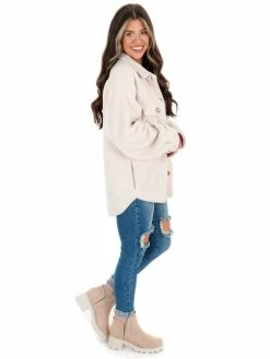 Deals ๐ Wishlist Only Choice Teddy Bear Shacket Tops โญ 54 Wishlist Only Choice Teddy Bear Shacket Tops