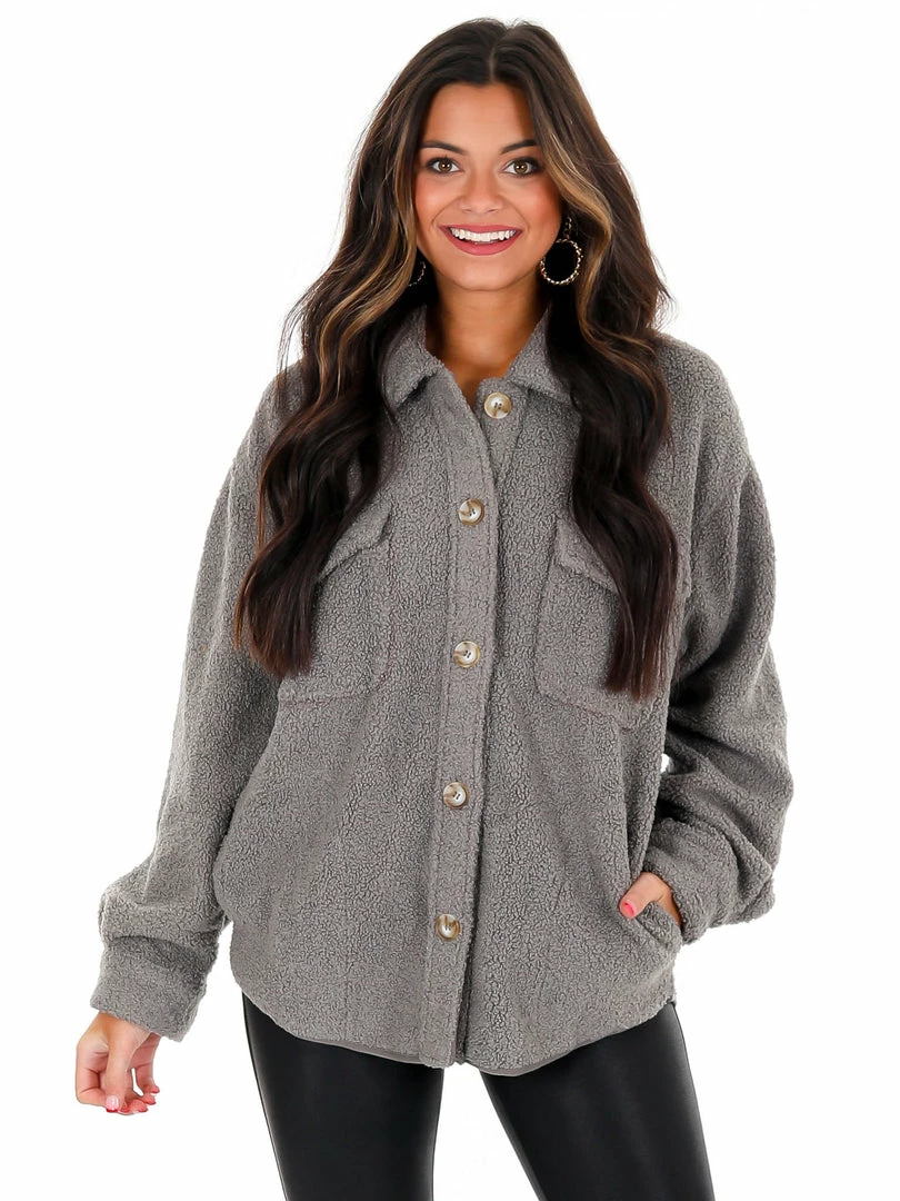 Deals ๐ Wishlist Only Choice Teddy Bear Shacket Tops โญ 27 Wishlist Only Choice Teddy Bear Shacket Tops