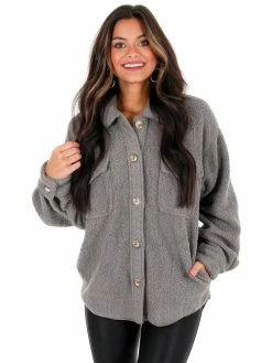 Deals ๐ Wishlist Only Choice Teddy Bear Shacket Tops โญ 60 Wishlist Only Choice Teddy Bear Shacket Tops