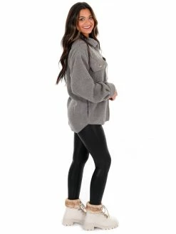 Deals ๐ Wishlist Only Choice Teddy Bear Shacket Tops โญ 62 Wishlist Only Choice Teddy Bear Shacket Tops