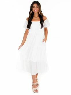 Wishlist Sale Belong To Us Off The Shoulder Midi Dress