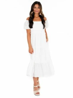 Wishlist Sale Belong To Us Off The Shoulder Midi Dress