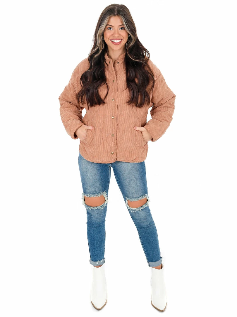 Brand new ๐งจ Wishlist See You Soon Corduroy Quilted Jacket Sale ๐ 10 Wishlist See You Soon Corduroy Quilted Jacket Sale