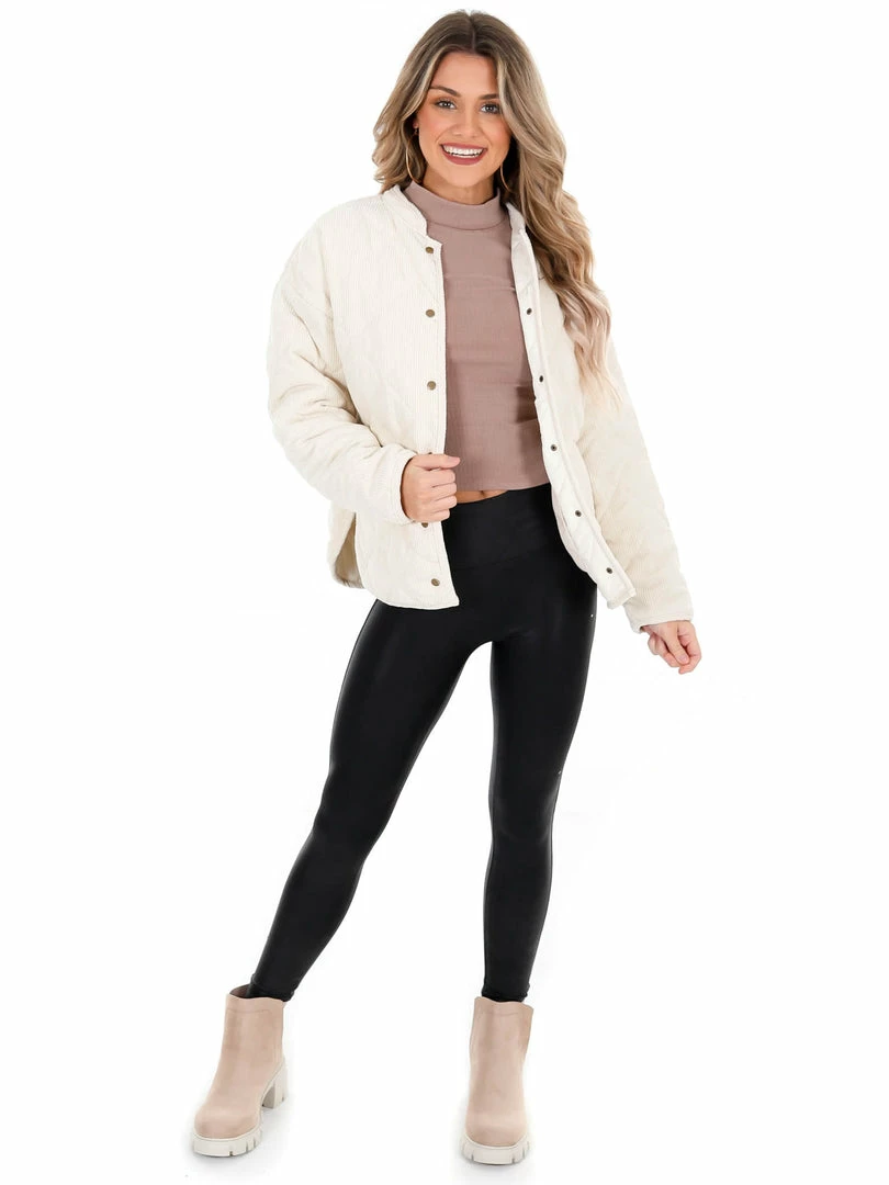 Brand new ๐งจ Wishlist See You Soon Corduroy Quilted Jacket Sale ๐ 4 Wishlist See You Soon Corduroy Quilted Jacket Sale