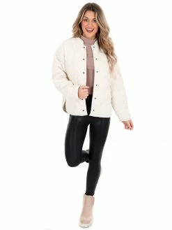 Wishlist See You Soon Corduroy Quilted Jacket Sale