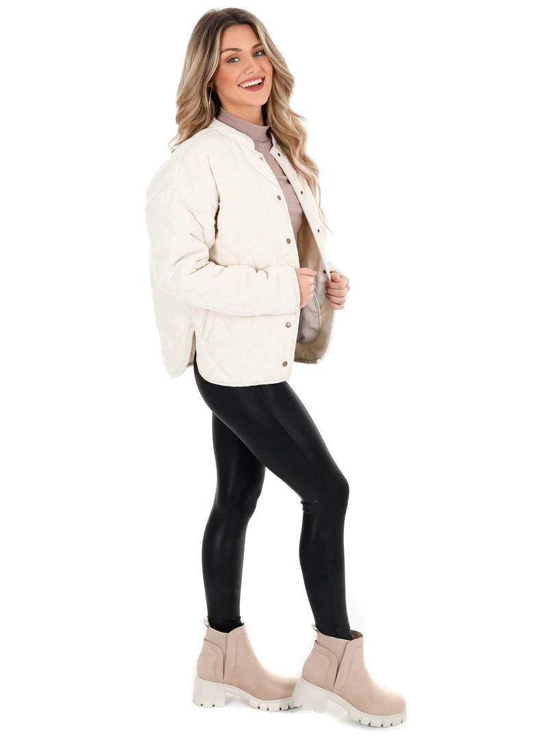 Brand new ๐งจ Wishlist See You Soon Corduroy Quilted Jacket Sale ๐ 7 Wishlist See You Soon Corduroy Quilted Jacket Sale