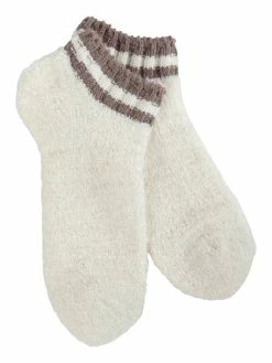 Accessories Holiday Cozy Chenille Rugby Low Socks