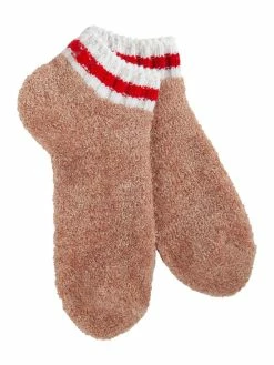 Accessories Holiday Cozy Chenille Rugby Low Socks
