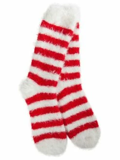 Accessories Holiday Cozy Stripe Chic Crew