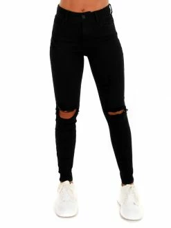 Cello Sale Crush On You Black High Rise Skinny Jean
