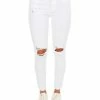 Cello Do Your Thing White High Rise Skinny Jeans