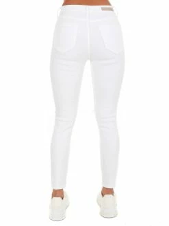 Cello Do Your Thing White High Rise Skinny Jeans