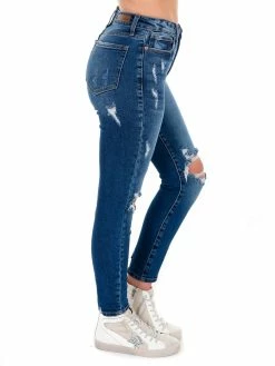 Cello Bottoms Wind It Up High Rise Skinny Jean