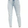 Cello Bottoms Late At Night High Rise Straight Jeans