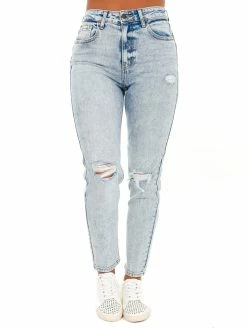 Cello Bottoms Late At Night High Rise Straight Jeans