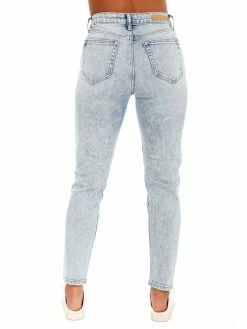 Cello Bottoms Late At Night High Rise Straight Jeans