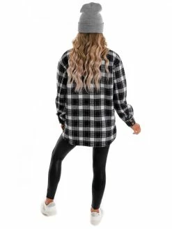 Z Supply White Flannel Tucker Jacket