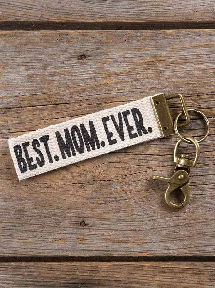 Outlet โ Accessories Best Mom Ever Canvas Key Fob Natural Life ๐คฉ 1 Accessories Best Mom Ever Canvas Key Fob Natural Life
