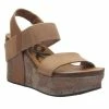 Footwear OTBT Taupe Bushnell Wedge Sale